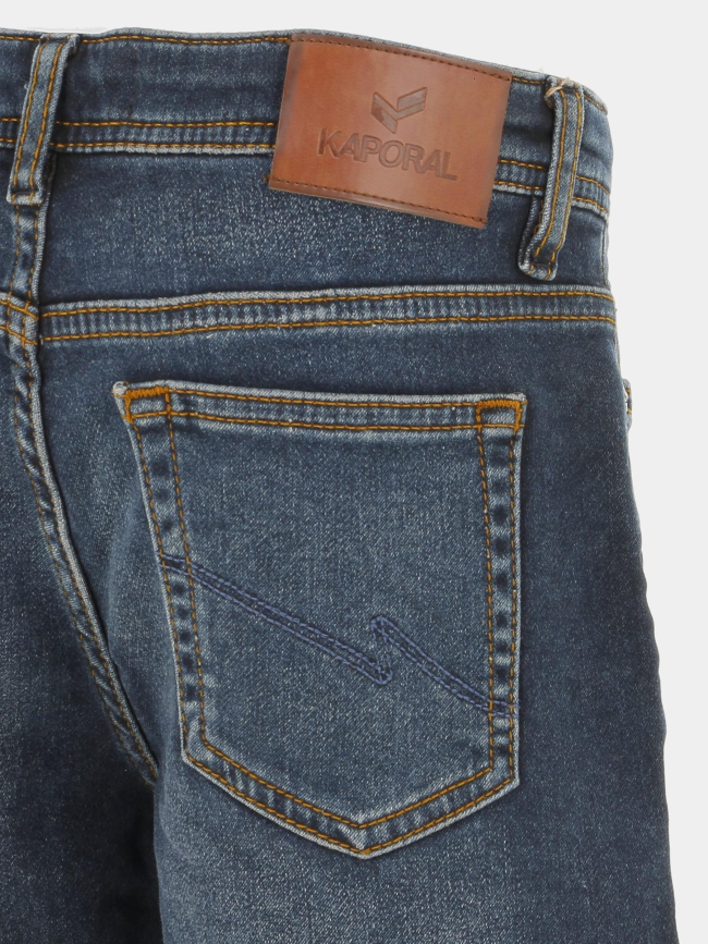 Short en jean decox dual bleu marine garçon - Kaporal