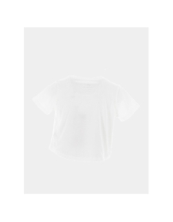 T-shirt crop sportswear futura blanc rose fille - Nike
