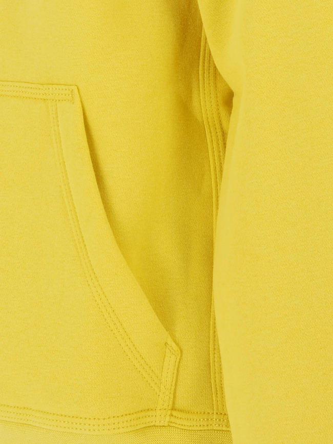 Sweat à capuche sportswear double logo jaune enfant - Nike