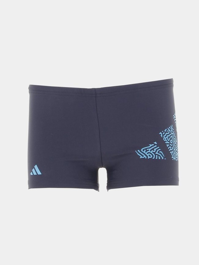 Maillot de bain boxer logo bleu marine garçon - Adidas