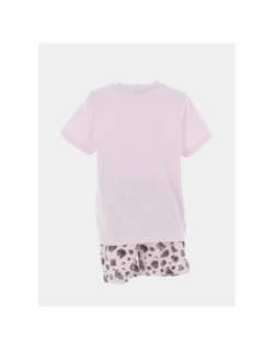 Ensemble short t-shirt animal essential rose enfant - Puma