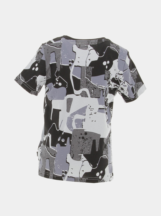 T-shirt essential imprimés aop art gris enfant - Puma