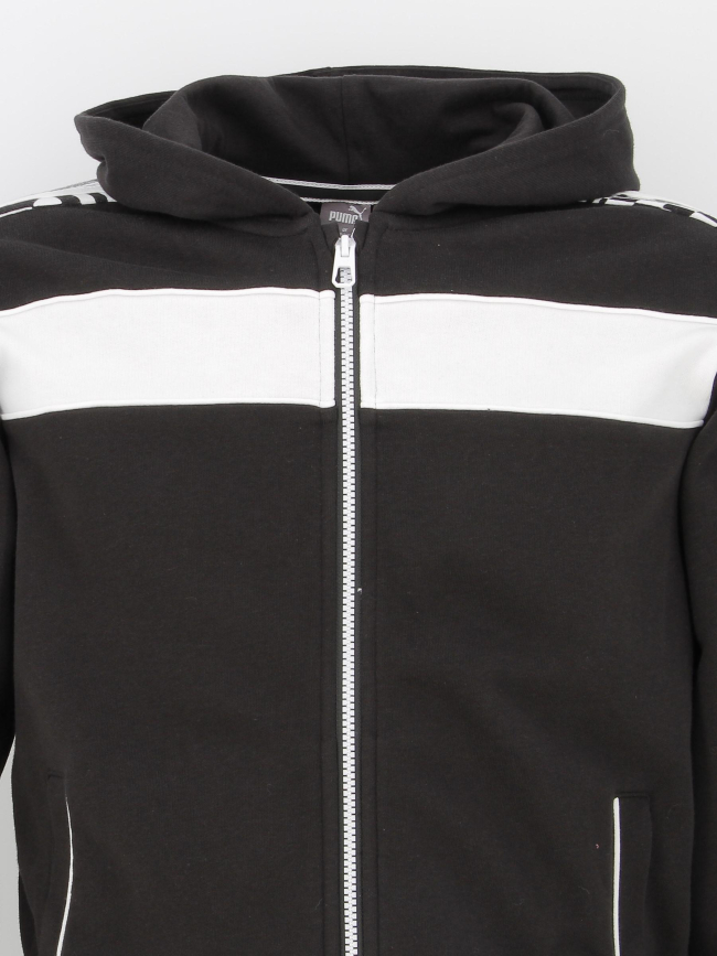 Sweat zippé à capuche bmw motorsport noir garçon - Puma