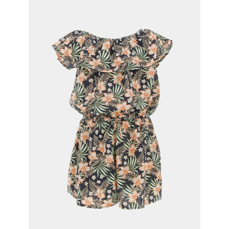 Combi-short à fleurs inaya noir fille - Name It