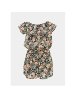 Combi-short à fleurs inaya noir fille - Name It