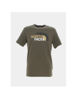T-shirt easy logo tricolore kaki homme - The North Face