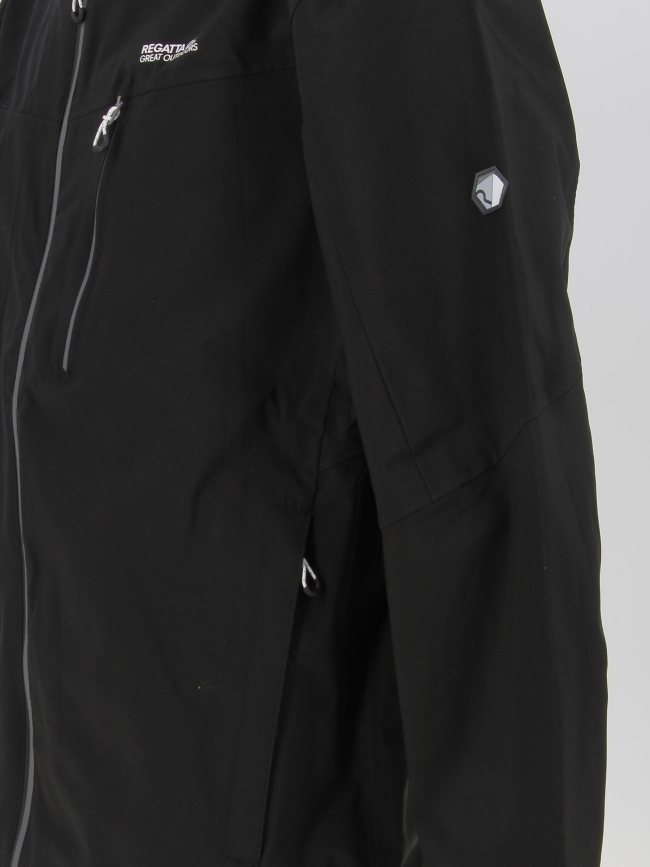 Veste imperméable de randonnée birchdale noir homme - Regatta