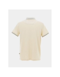 Polo signature ginio beige homme - Benson & Cherry
