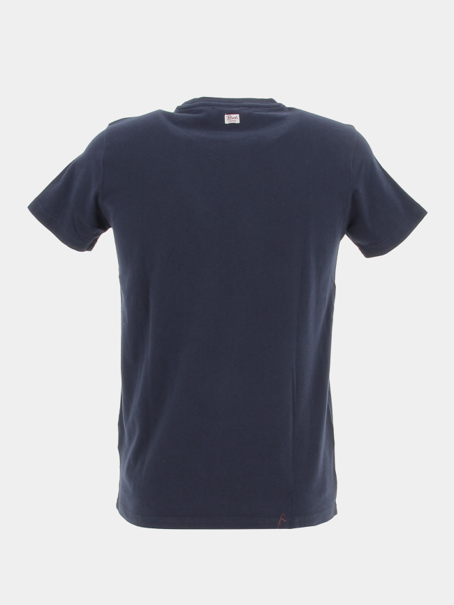T-shirt logo print bleu marine garçon - Petrol Industries