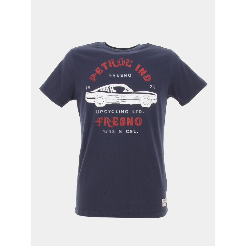 T-shirt voiture fresno bleu marine homme - Petrol Industries