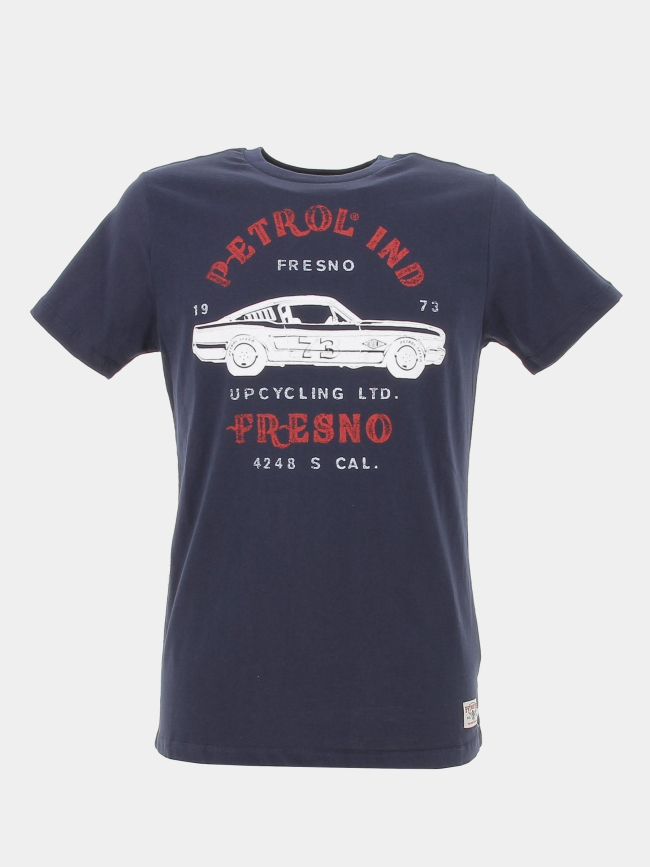 T-shirt voiture fresno bleu marine homme - Petrol Industries