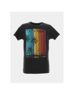 T-shirt regular honolulu aloha noir homme - Von Dutch