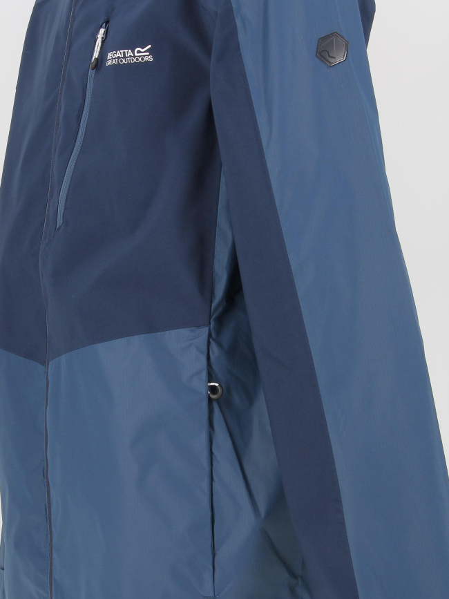Veste imperméable de randonnée highton bleu homme - Regatta