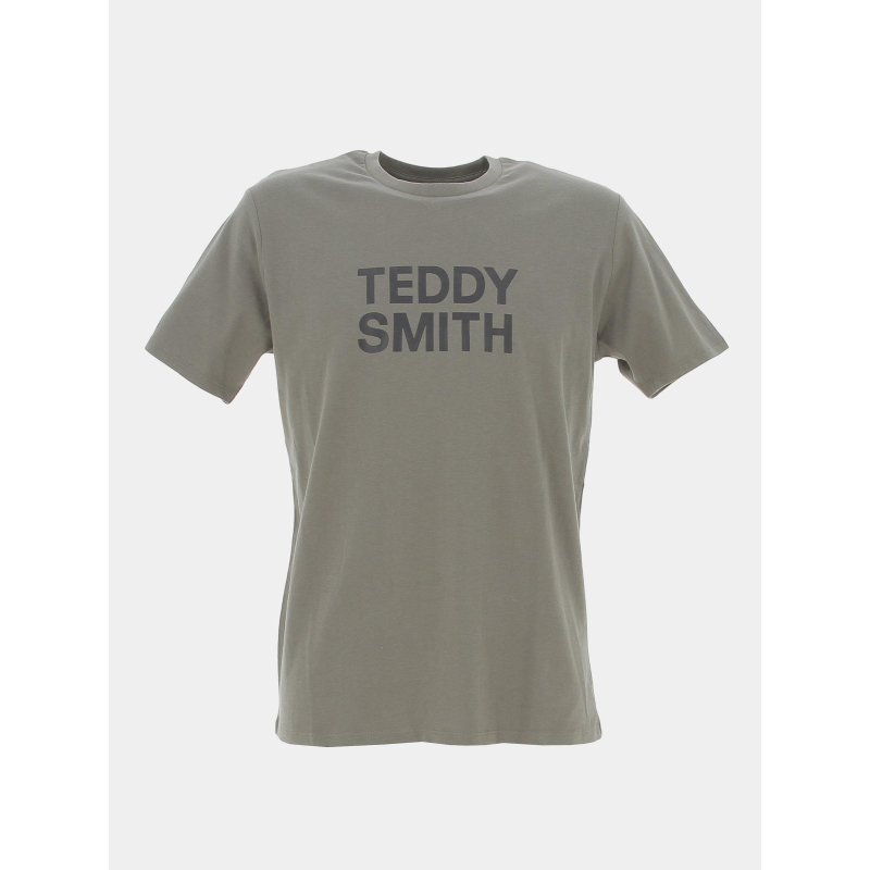 T-shirt ticlass basic kaki homme - Teddy Smith | wimod