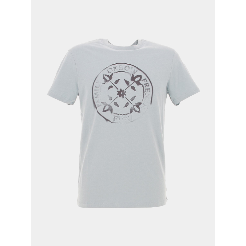 T-shirt graphique tellim bleu homme - Oxbow
