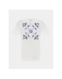 T-shirt dos graphique tesman blanc homme - Oxbow
