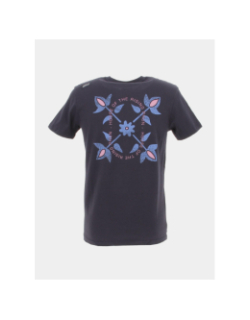 T-shirt dos graphique tesman noir homme - Oxbow