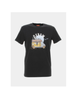 T-shirt graphique titruck noir homme - Oxbow