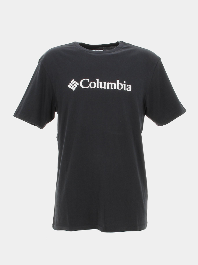 T-shirt csc basic logo noir homme - Columbia