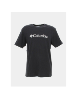 T-shirt csc basic logo noir homme - Columbia