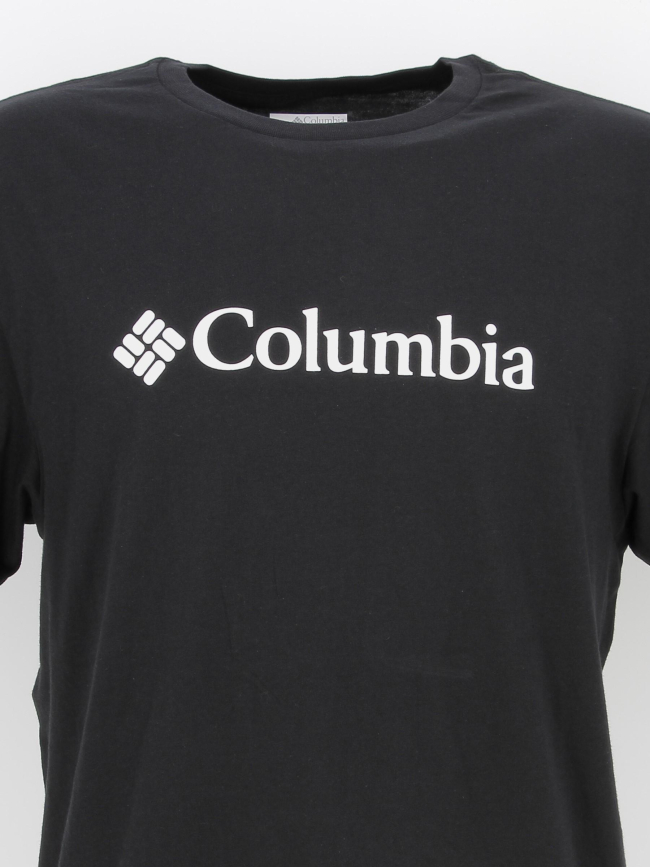 T-shirt csc basic logo noir homme - Columbia