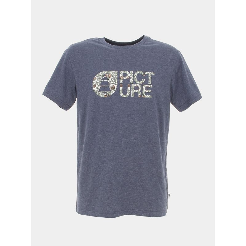 T-shirt basement bali bleu marine homme - Picture