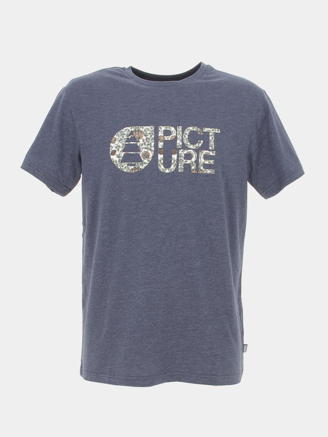 T-shirt basement bali bleu marine homme - Picture