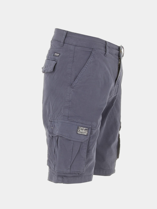 Short cargo slog bleu marine homme - Deeluxe