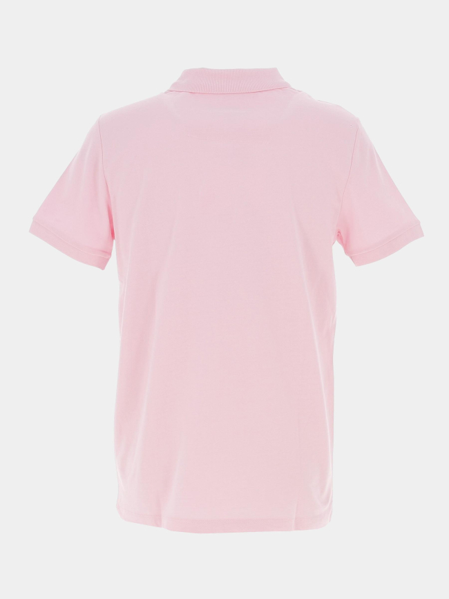 Polo uni gesbio rose homme - Benson & Cherry