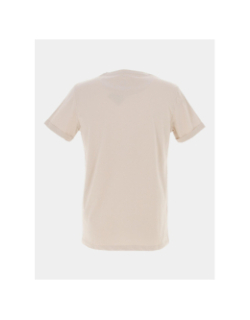 T-shirt uni tesbio beige homme - Benson & Cherry