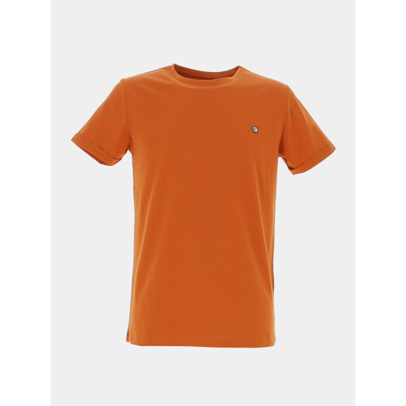 T-shirt uni tesbio orange homme - Benson & Cherry