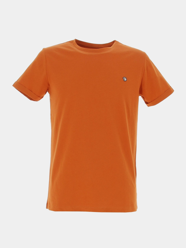 T-shirt uni tesbio orange homme - Benson & Cherry