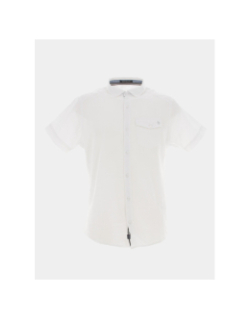 Chemise manches courtes selkir blanc homme - Sun Valley