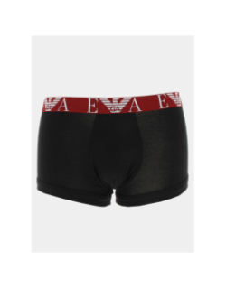 Pack 3 boxers trunck tricolore noir homme - Emporio Armani