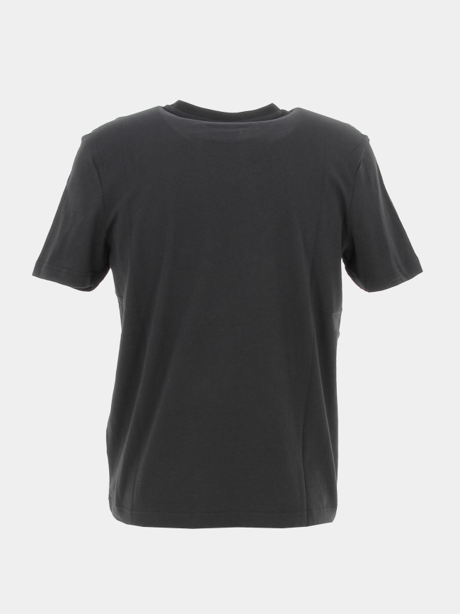 T-shirt uni big logo gris noir homme - Umbro