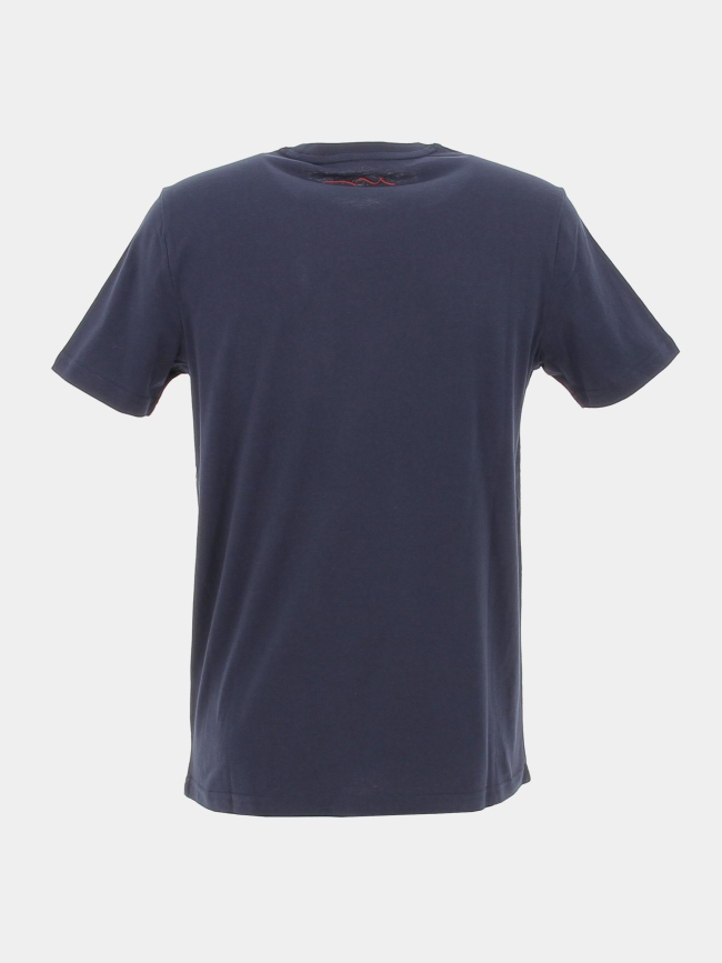 T-shirt gordon bleu marine homme - Teddy Smith