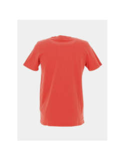 T-shirt vintage neon rouge bleu homme - Superdry