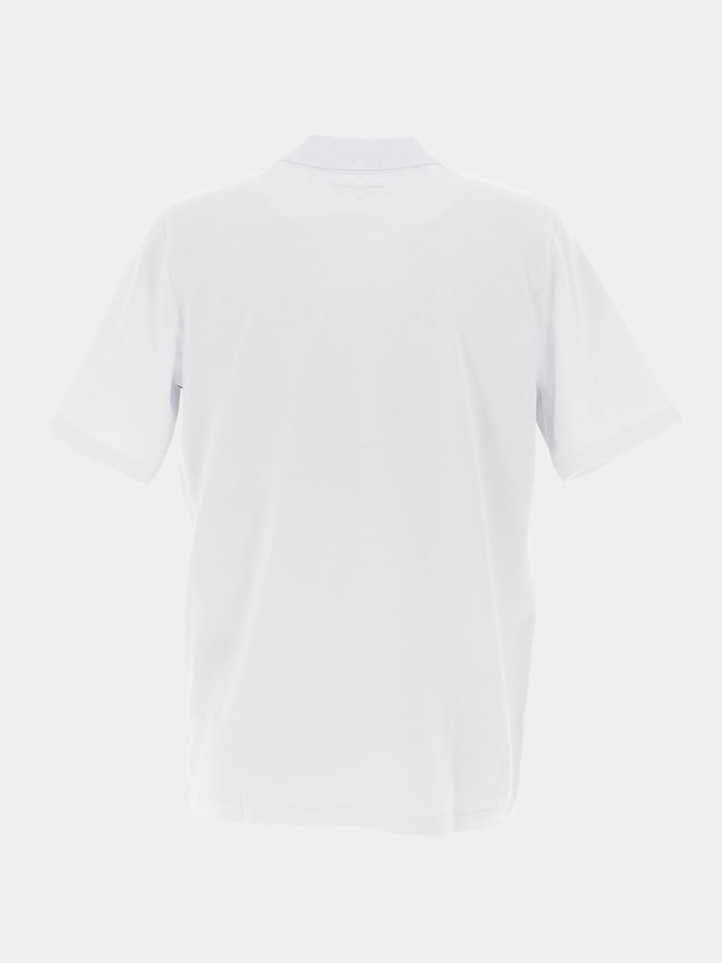 Polo cologan colorblock blanc homme - Jack & Jones