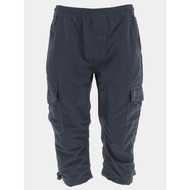 Pantalon Cargo Homme Léger Et Stretch - Longueur Genou (Bermuda), Coupe Vintage, Poches Multiples