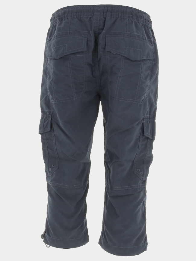 Pantacourt poches cargo rm 3542 bleu marine homme - Rms 26