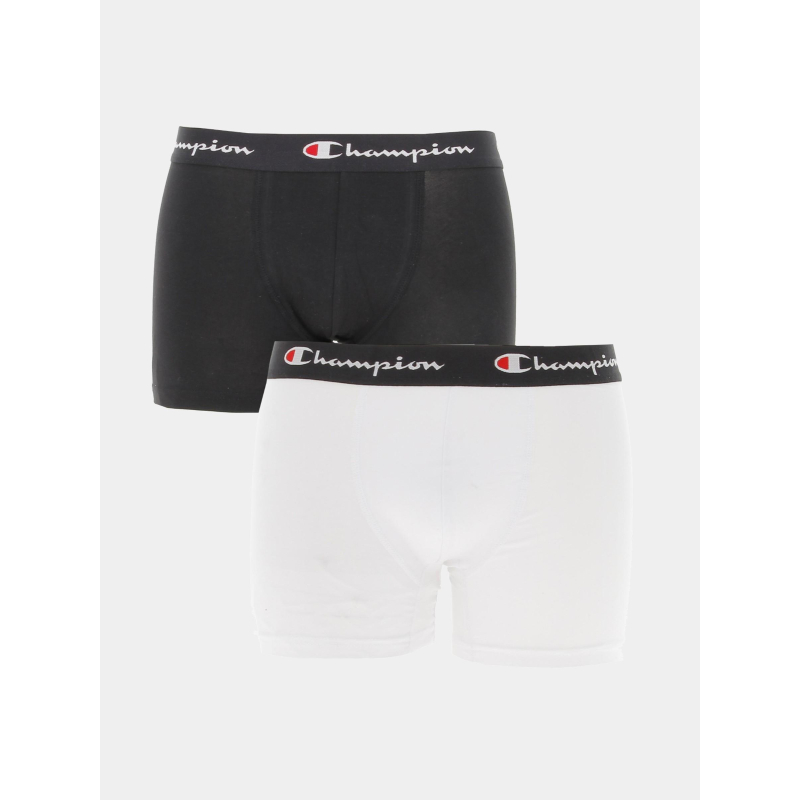 Pack 2 boxers intimo parigamba noir blanc homme - Champion