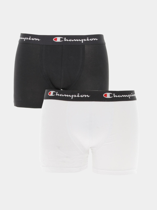 Pack 2 boxers intimo parigamba noir blanc homme - Champion