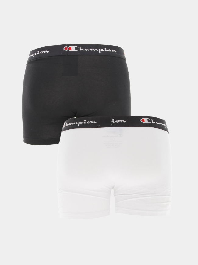 Pack 2 boxers intimo parigamba noir blanc homme - Champion