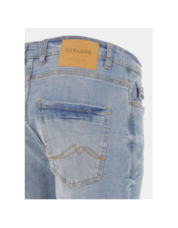 Short en jean kurt bleu clair homme - Deeluxe