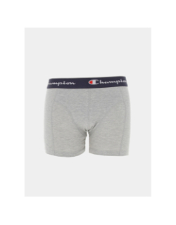Pack 2 boxers authentic gris homme - Champion