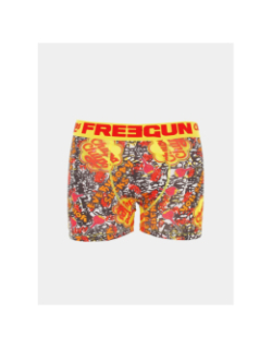 Boxer chupa chups jaune orange homme - Freegun