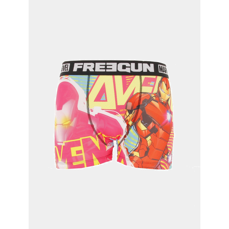 Boxer marvel iron man multicolore homme - Freegun