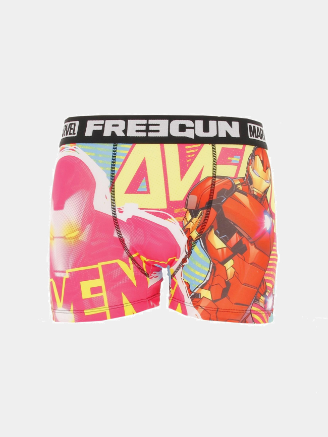 Boxer marvel iron man multicolore homme - Freegun