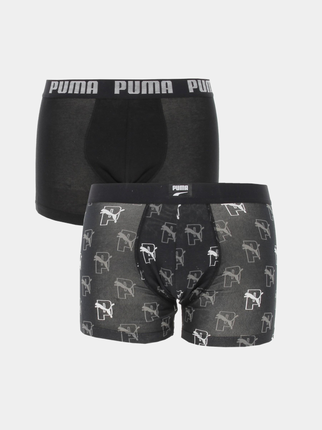 Pack 2 boxers cat noir homme - Puma