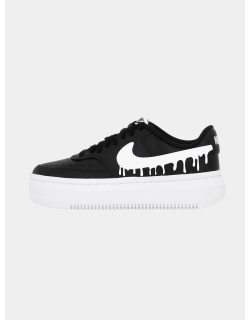 Court vision alta baskets compensées coulure noir femme - Nike